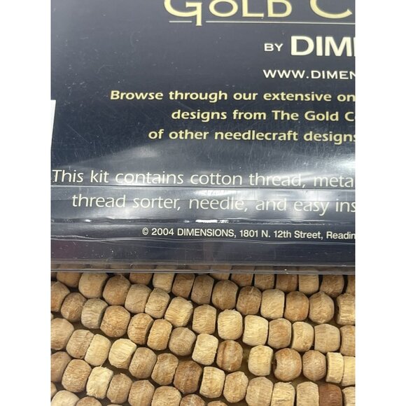 Dimensions Gold Collection Peony Needlepoint Kit Pamela Gladding NIP 20019 - Picture 6 of 11